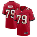 Tampa Bay Buccaneers Elijah Klein Red Game Jersey