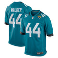 Jacksonville Jaguars Travon Walker Teal Player Game Jersey