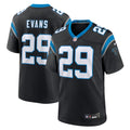 Carolina Panthers Akayleb Evans Black Team Game Jersey