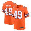 Denver Broncos Dennis Smith Orange Retired Player Alternate Game Jersey
