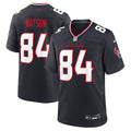 Houston Texans Justin Watson Navy Team Game Jersey