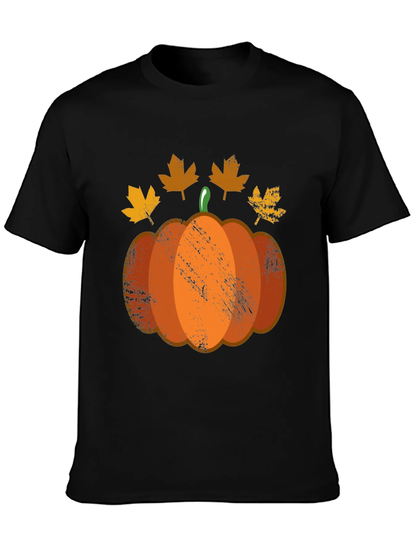 Fall Pumpkin T-Shirt - Autumn Harvest Apparel