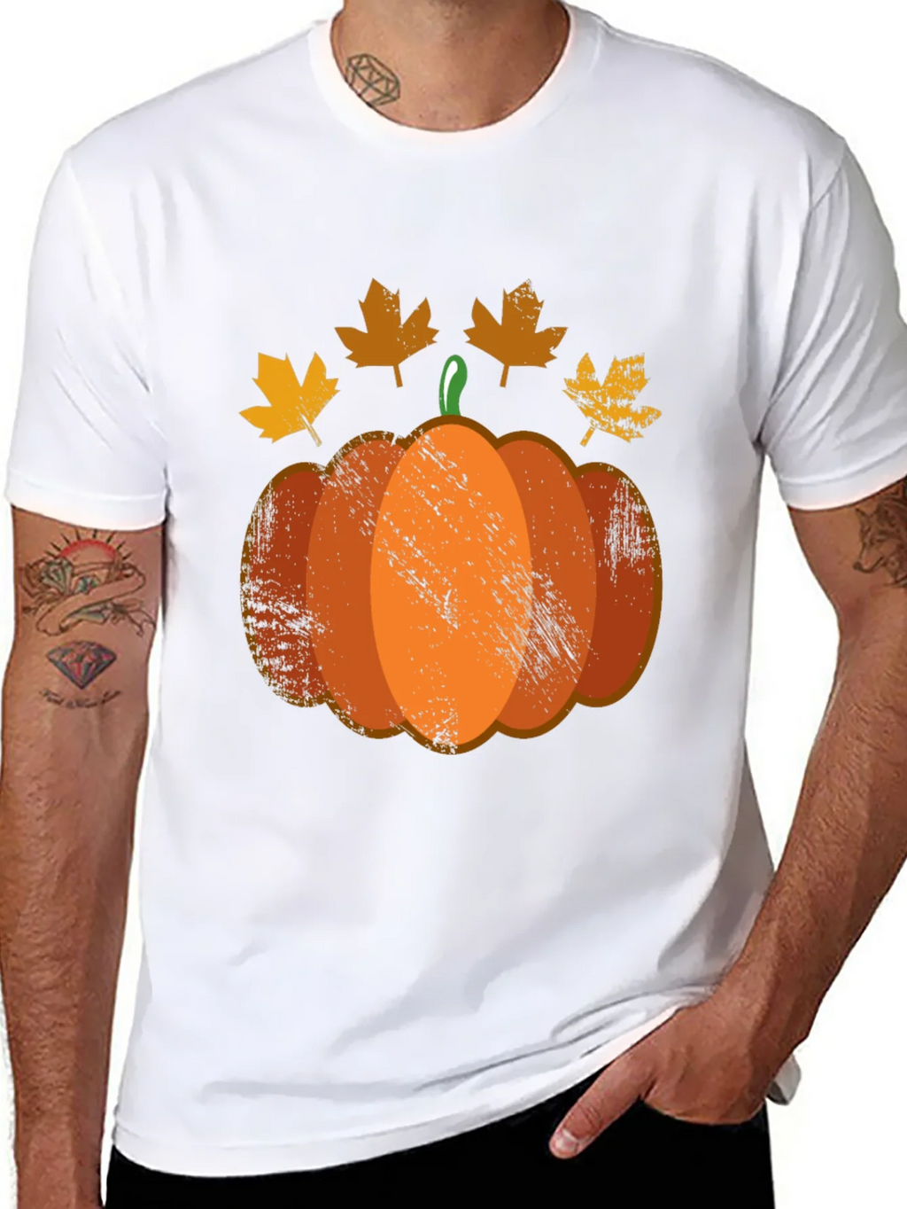 Fall Pumpkin T-Shirt - Autumn Harvest Apparel
