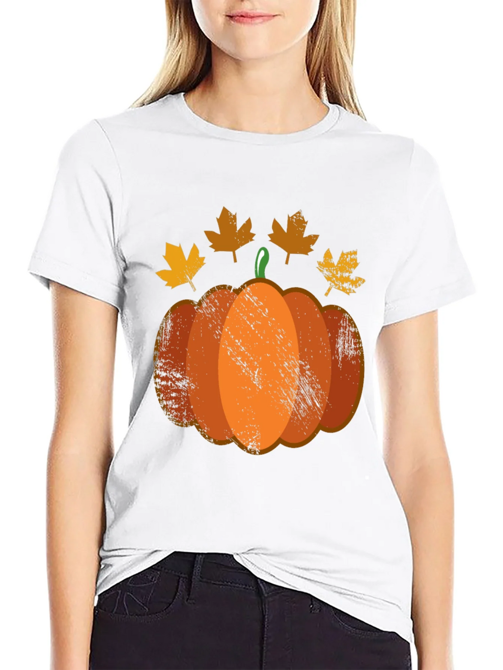 Fall Pumpkin T-Shirt - Autumn Harvest Apparel