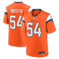 Denver Broncos Alex Forsyth Orange Team Game Jersey