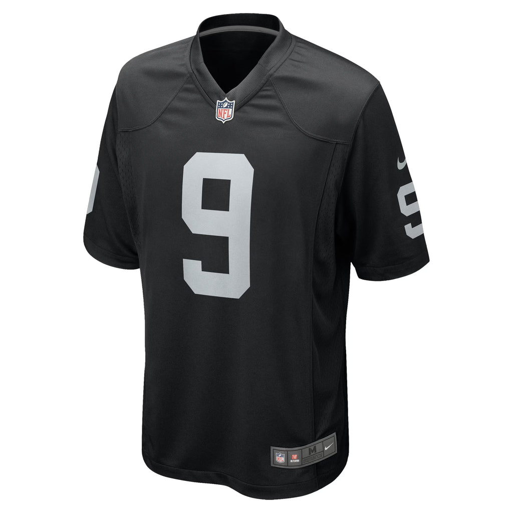 Las Vegas Raiders Tyree Wilson Black Game Jersey