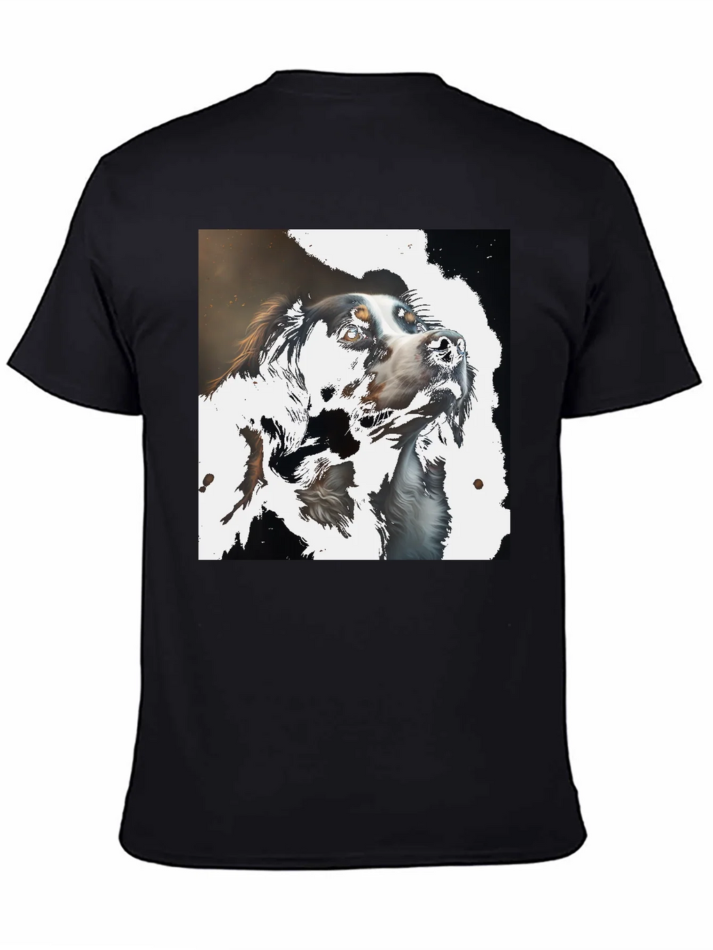 Dog Art T-Shirt - Stylish Canine Graphic Tee