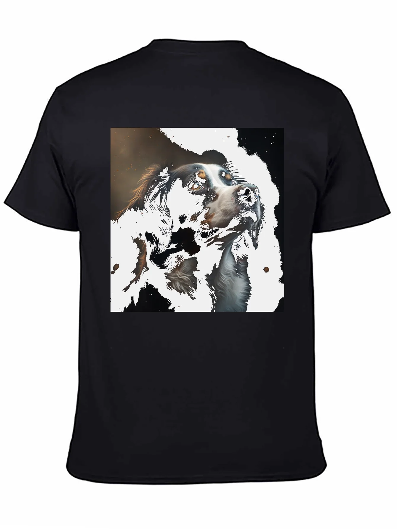 Dog Art T-Shirt - Stylish Canine Graphic Tee