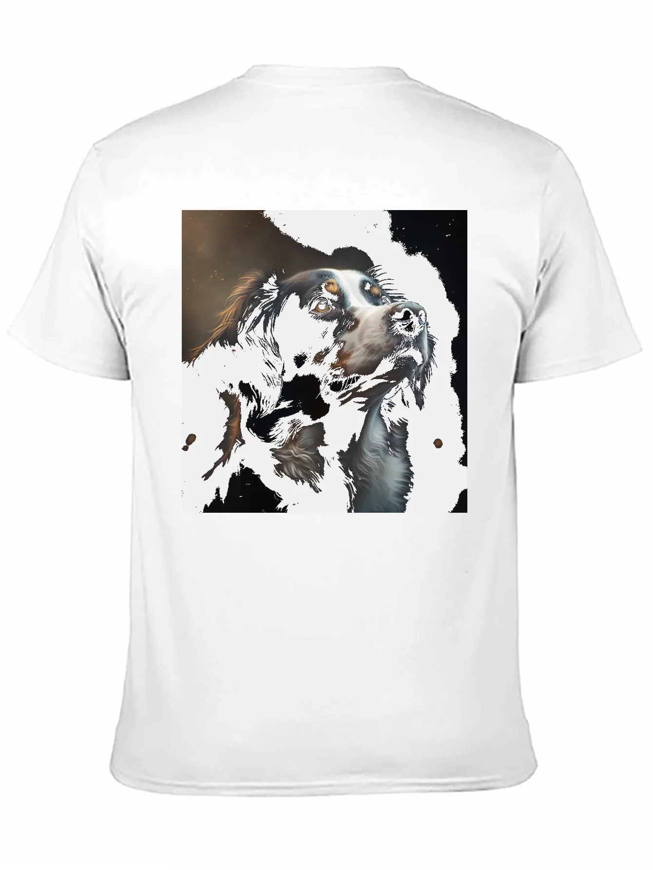 Dog Art T-Shirt - Stylish Canine Graphic Tee