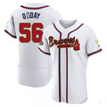 Atlanta Braves #56 Darren ODay Gold White 2022 Program Jersey Stitches Baseball Jerseys
