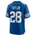IN.Colts #28 Jonathan Taylor Royal Alternate Game Jersey Stitched American Football Jerseys