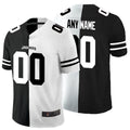 Custom J.Jaguars Black And White Split Vapor Untouchable Limited Jersey Stitched American Football Jerseys