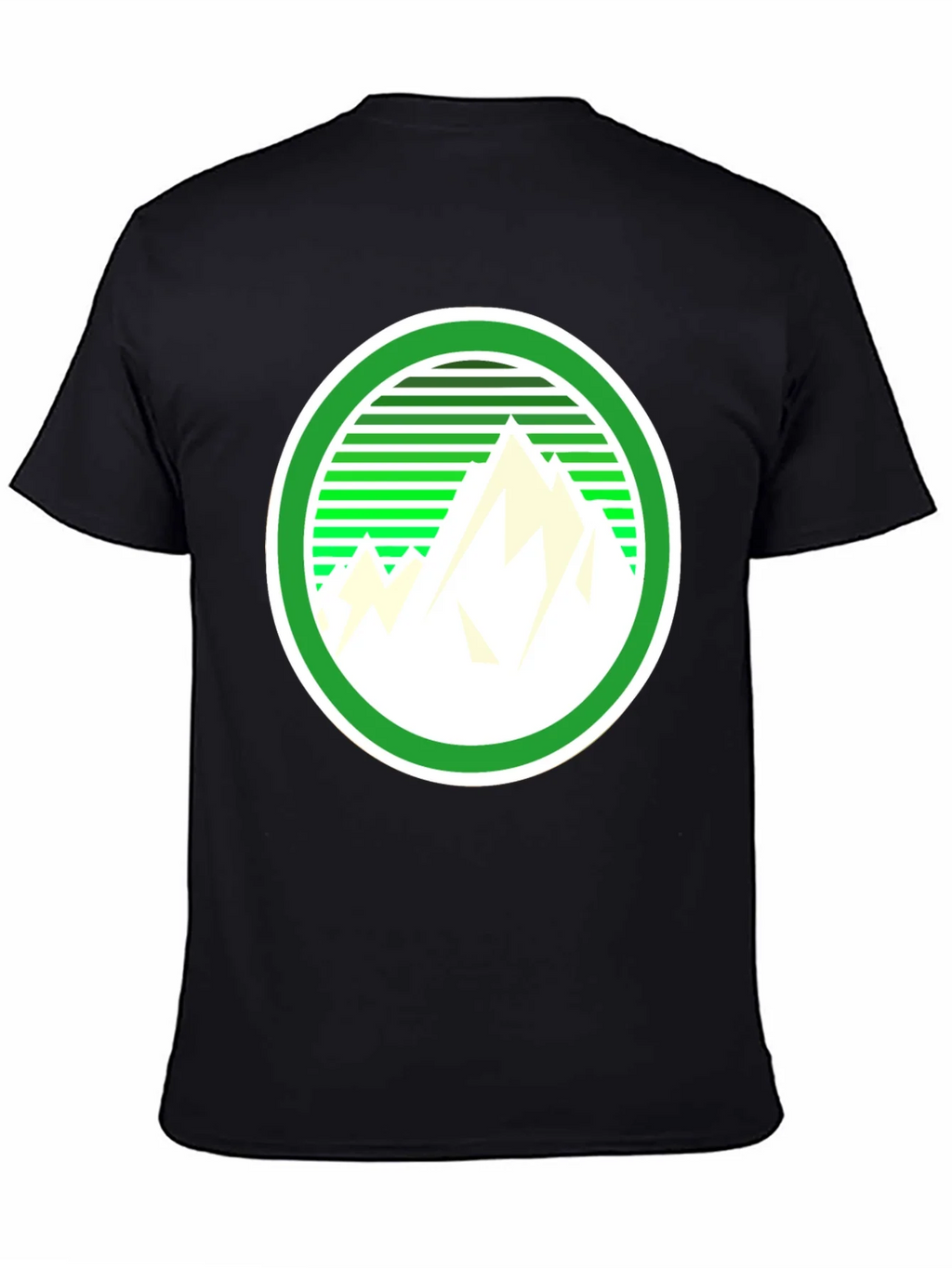 Mountain Graphic Tee - Retro Style