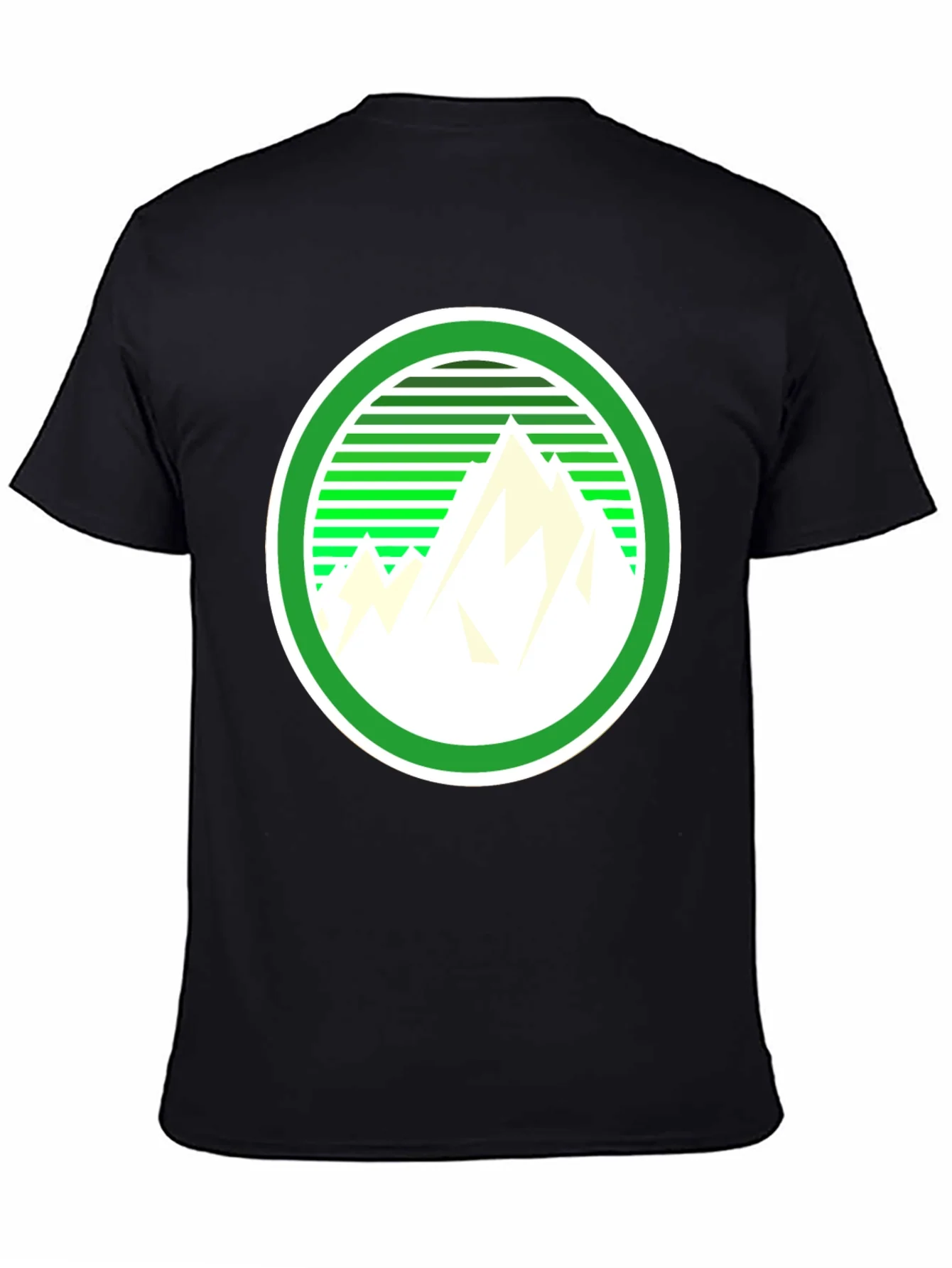 Mountain Graphic Tee - Retro Style