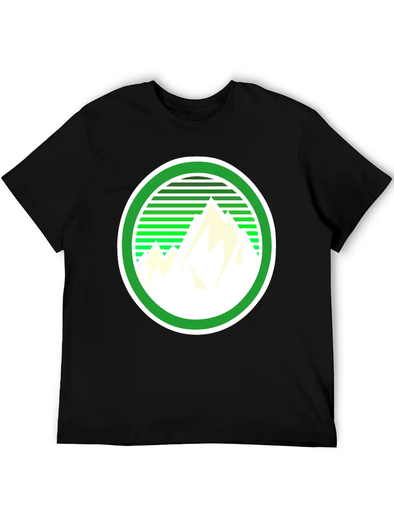 Mountain Graphic Tee - Retro Style