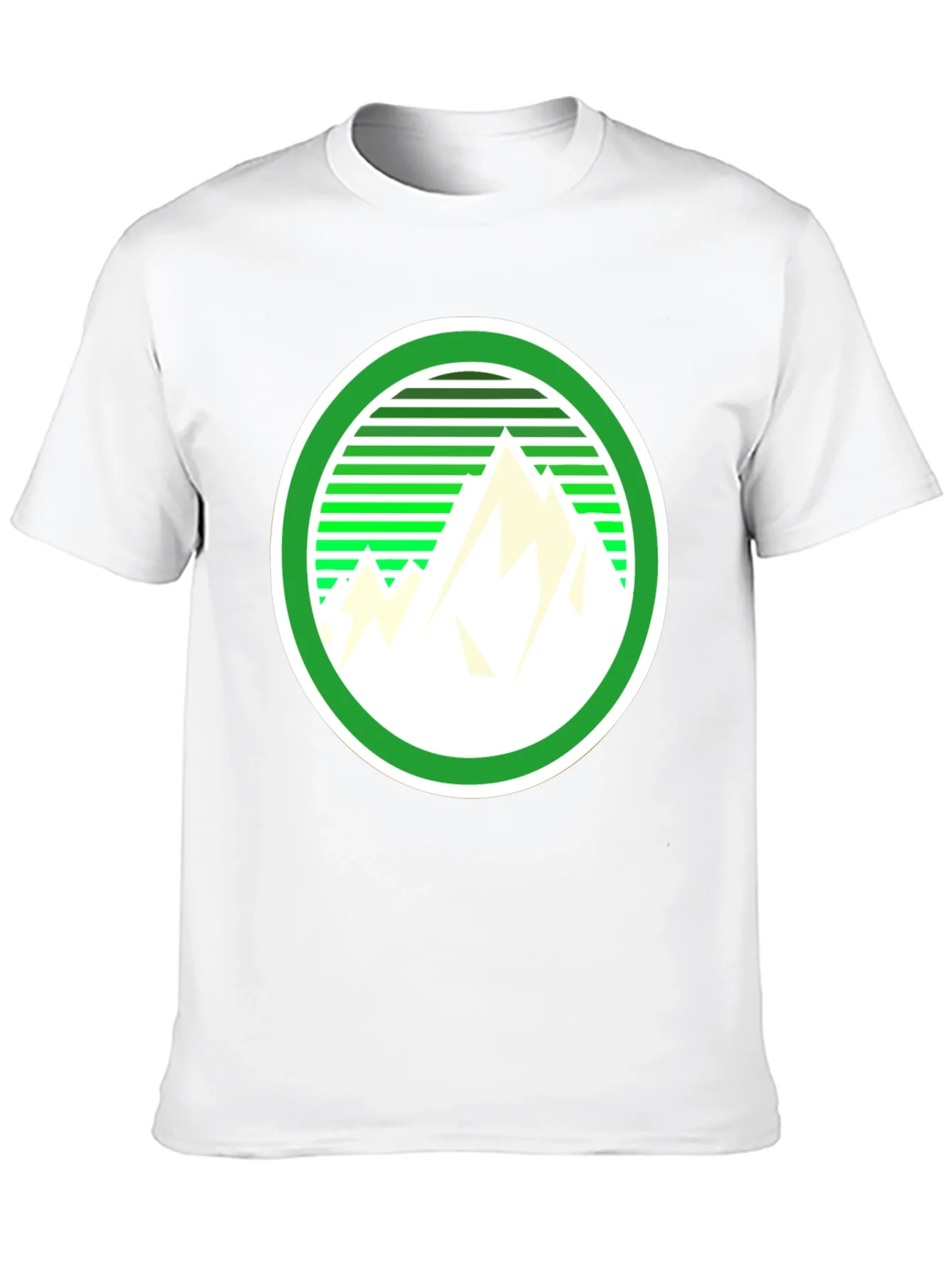 Mountain Graphic Tee - Retro Style