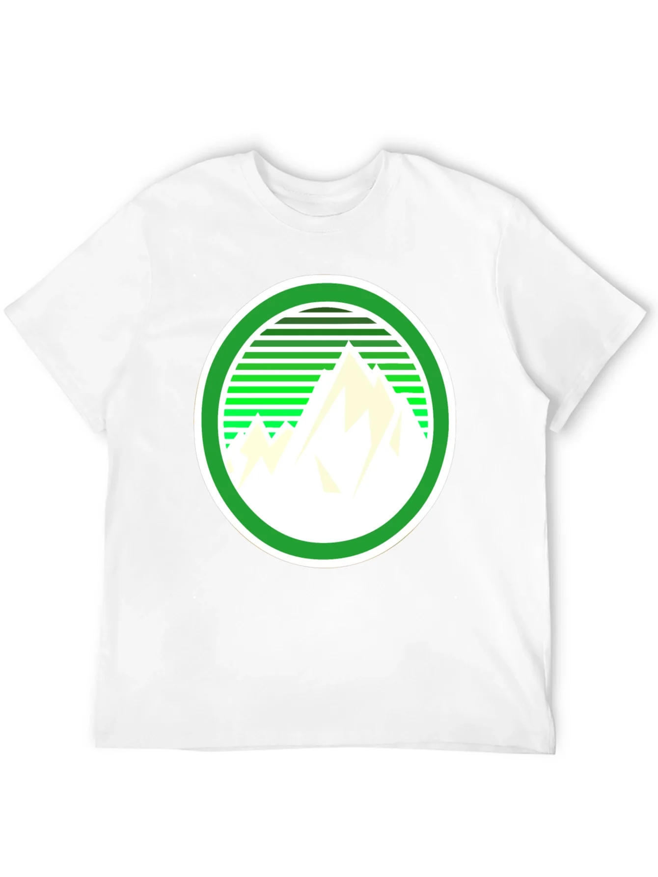 Mountain Graphic Tee - Retro Style