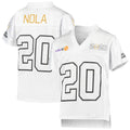 #20 L.Tigers vs Clemson Tigers Fanatics Branded 2020 CFP National Championship Matchup Replica Jersey White Football Jersey Stitched American College Jerseys