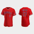 Los Angeles Angels #17 Shohei Ohtani 2020 Alternate Authentic JerseyC Red Men Youth Women Baseball Jerseys