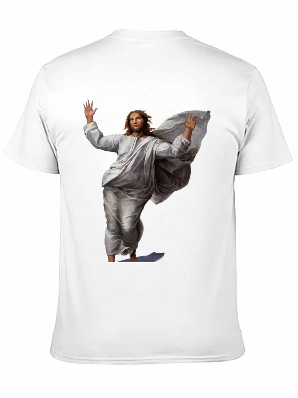 Jesus Surfing Graphic Tee - Black