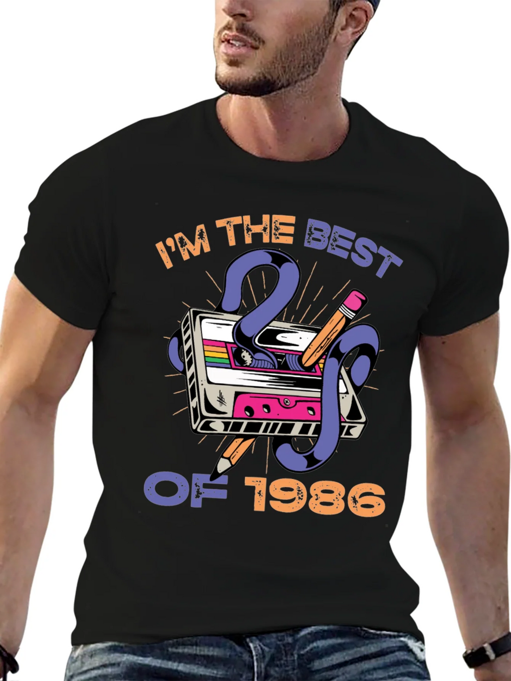 Im The Best of 1986 Cassette Tape T-Shirt