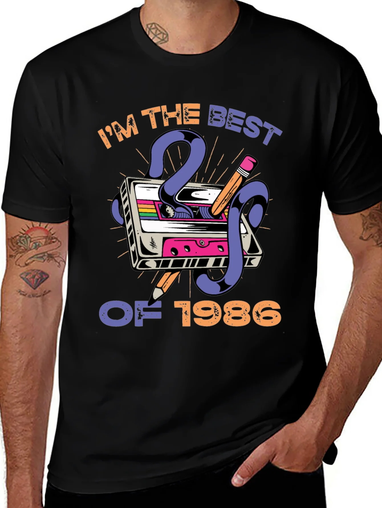 Im The Best of 1986 Cassette Tape T-Shirt
