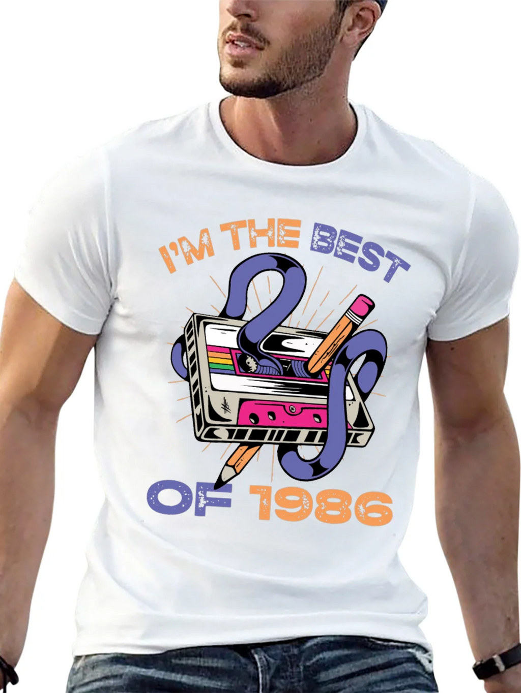 Im The Best of 1986 Cassette Tape T-Shirt