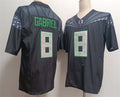 O.Ducks #8 Dillon Gabriel Black 2024 F.U.S.E. Stitched American College Jerseys