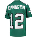 P.Eagles #12 Randall Cunningham Mitchell & Ness Kelly Green Retired Player Legacy Jersey Stitched American Football Jerseys