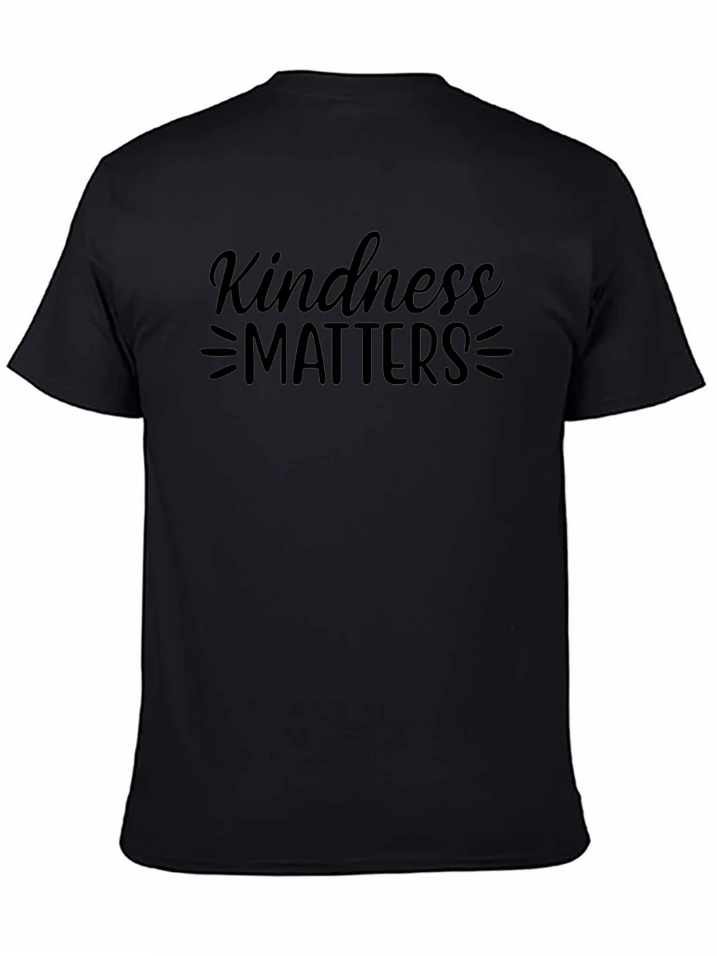 Kindness Matters Graphic Tee - Black