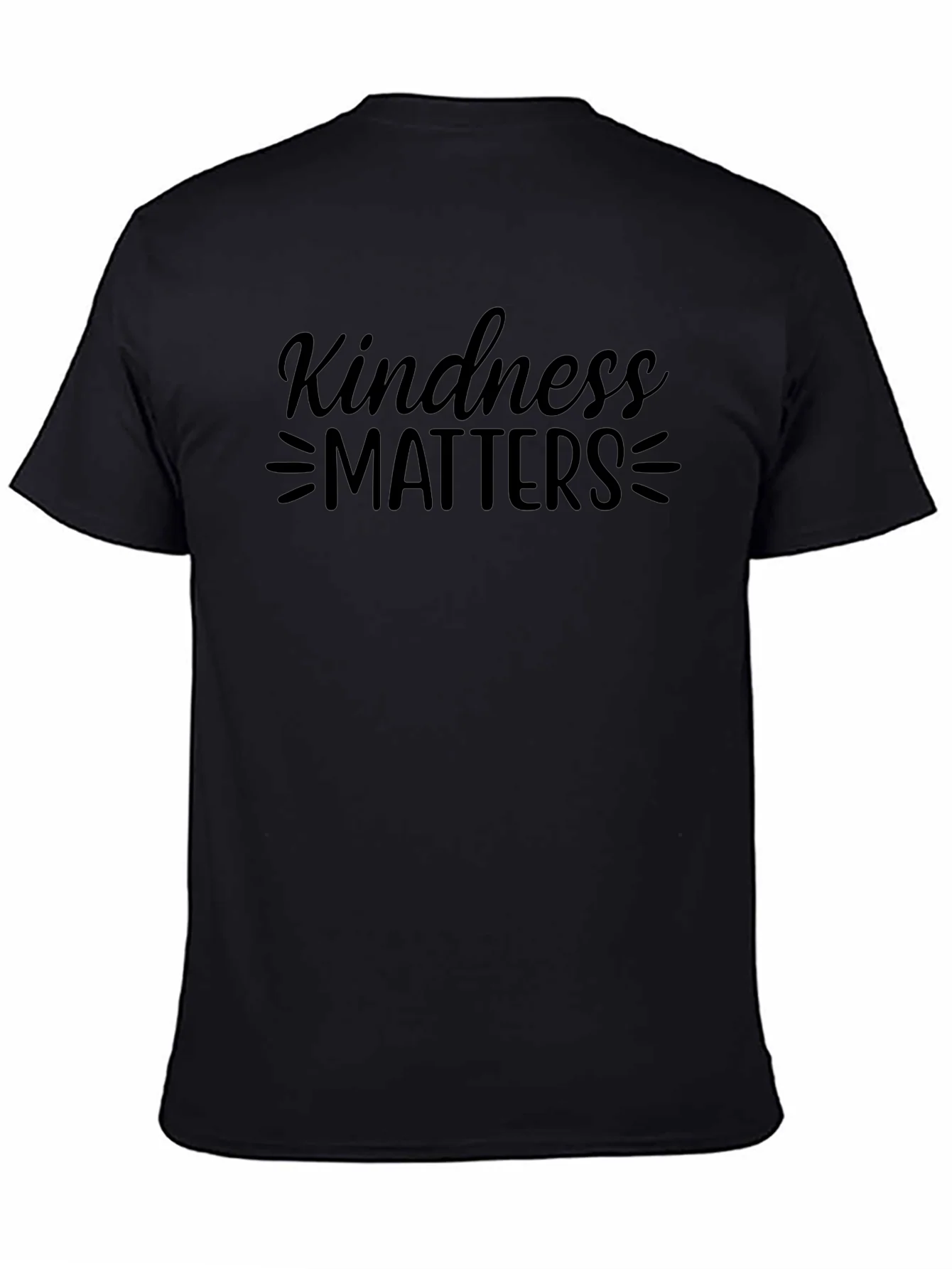 Kindness Matters Graphic Tee - Black