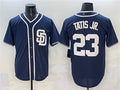 San Diego Padres #23 Fernando Tatis Jr. Navy Cool Base Stitched Baseball Jersey