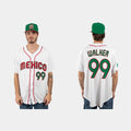 #99 TAIJUAN WALKER MEXICO BASEBALL 2023 WORLD BASEBALL CLASSIC JERSEY C WHITE Stitches Baseball Jerseys