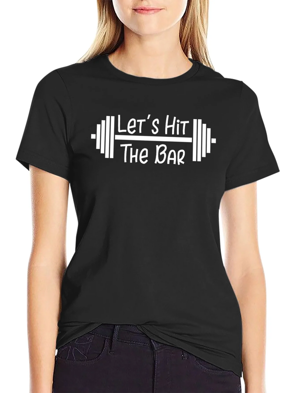 Lets Hit The Bar Workout T-Shirt