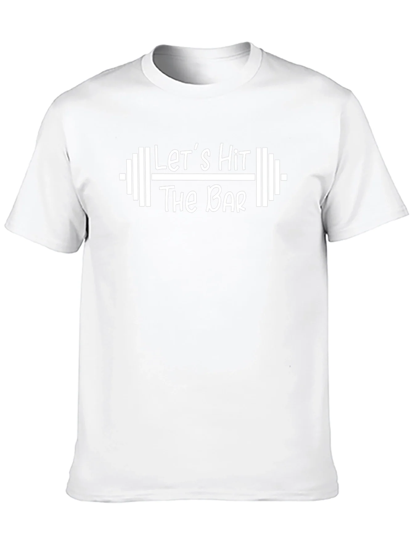 Lets Hit The Bar Workout T-Shirt