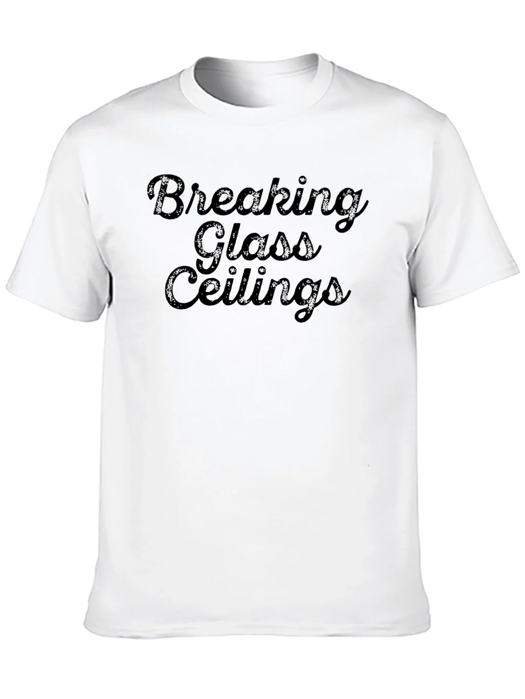 Breaking Glass Ceilings Graphic Tee - Black