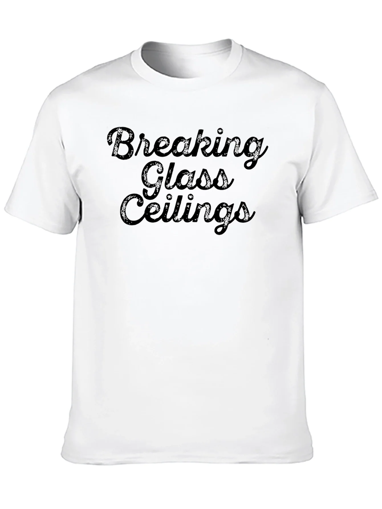 Breaking Glass Ceilings Graphic Tee - Black