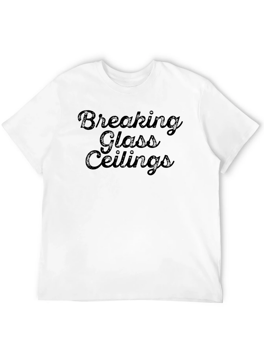 Breaking Glass Ceilings Graphic Tee - Black
