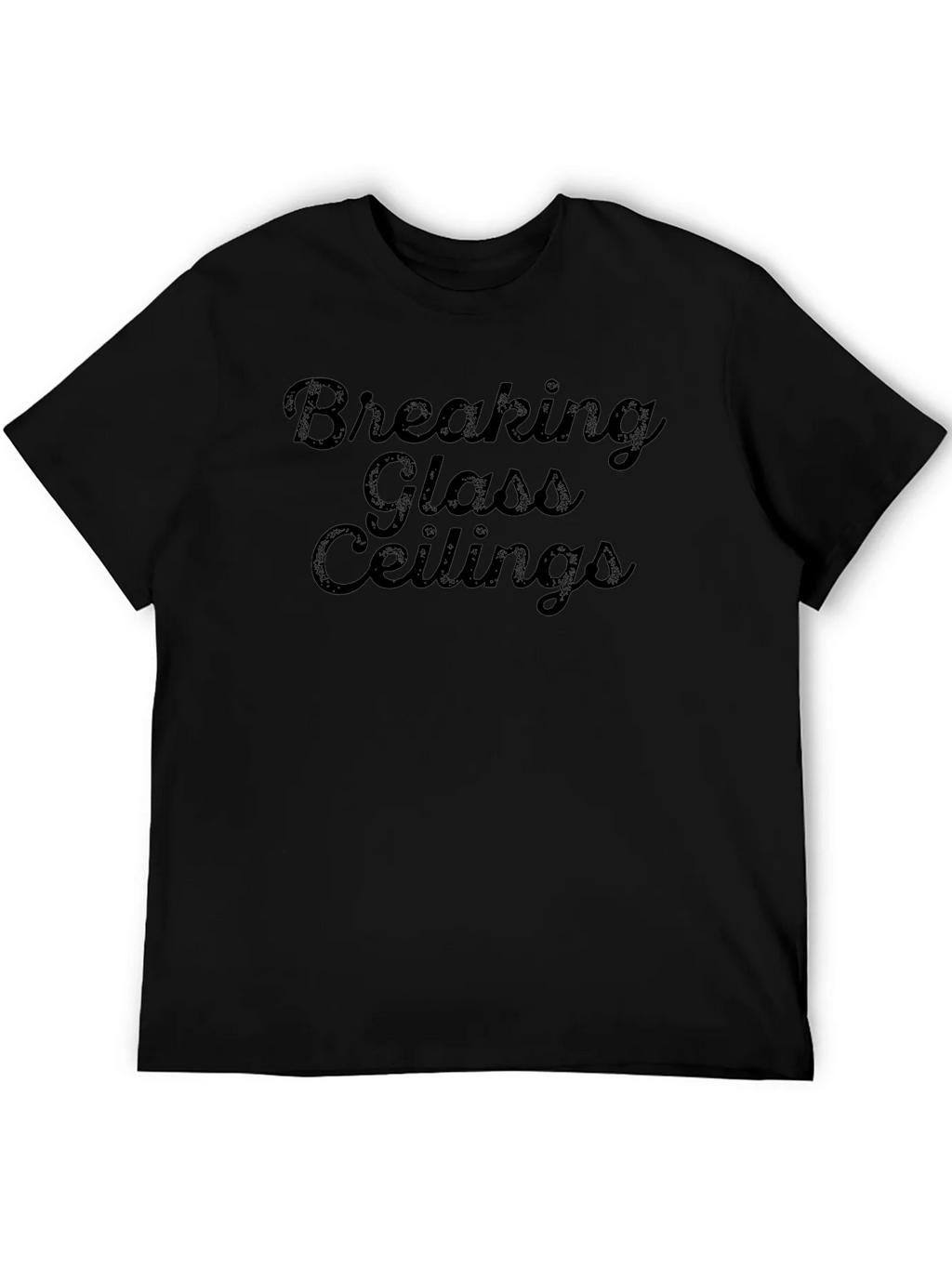 Breaking Glass Ceilings Graphic Tee - Black