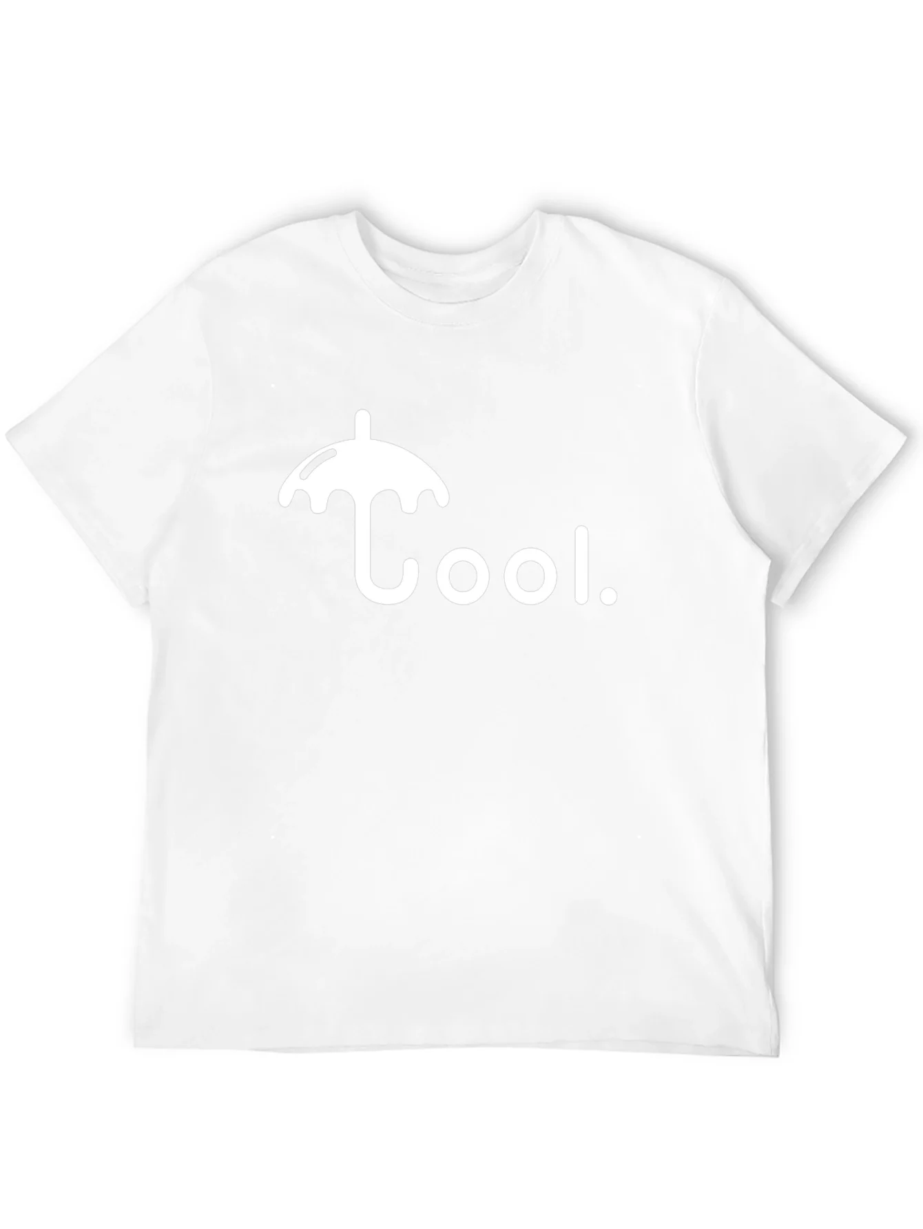 Cool Umbrella Graphic Black T-Shirt