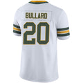 GB.Packers #20 Bullard White Game Jersey Stitched American Football Jerseys
