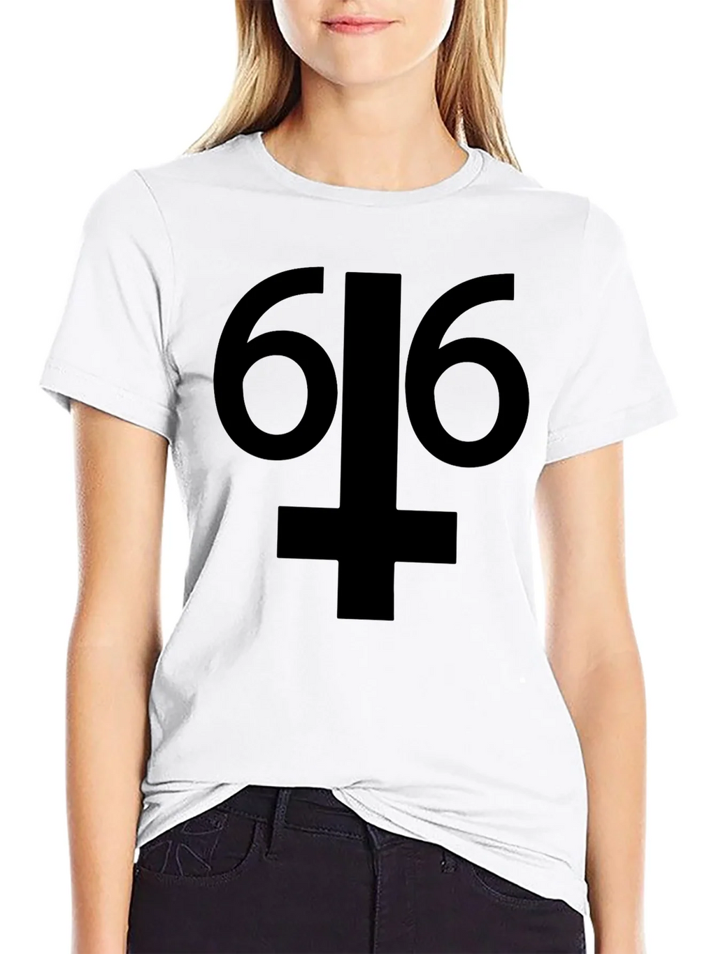 6I6 Symbol Black Graphic Tee - Unisex