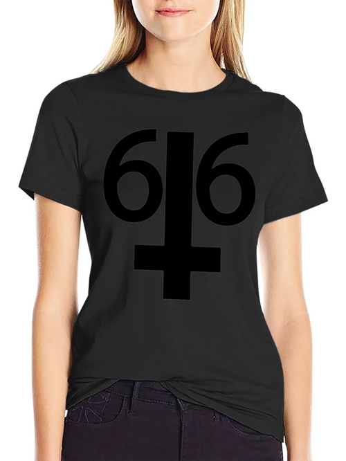 6I6 Symbol Black Graphic Tee - Unisex