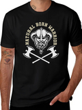 Natural Born Warrior Viking T-Shirt