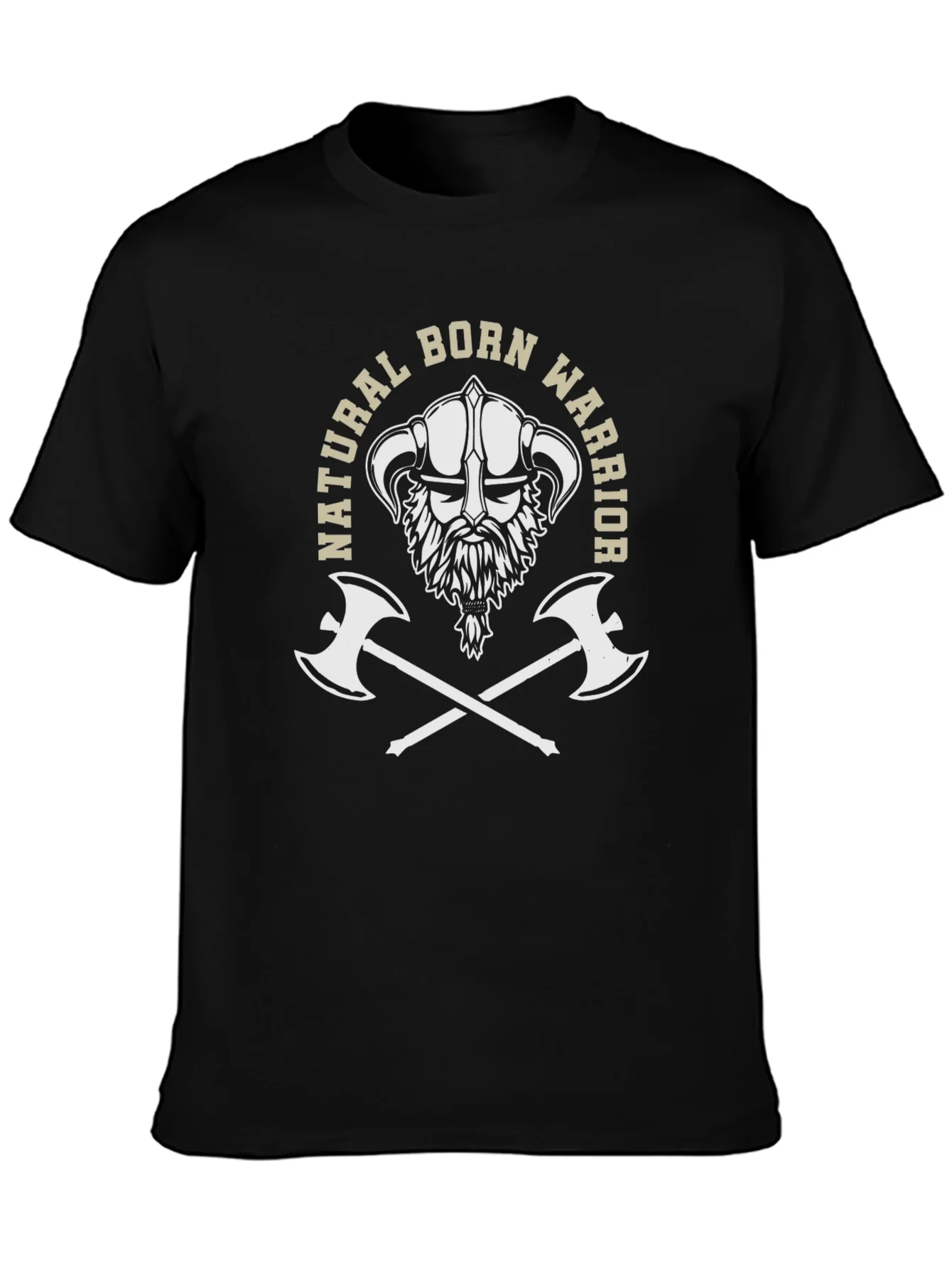 Natural Born Warrior Viking T-Shirt