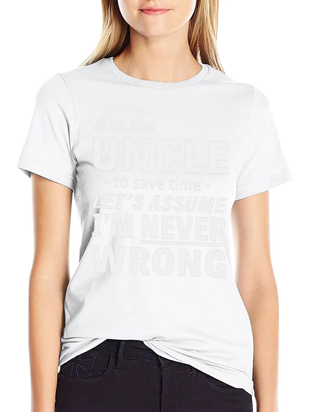 Im the Uncle Funny Slogan T-Shirt