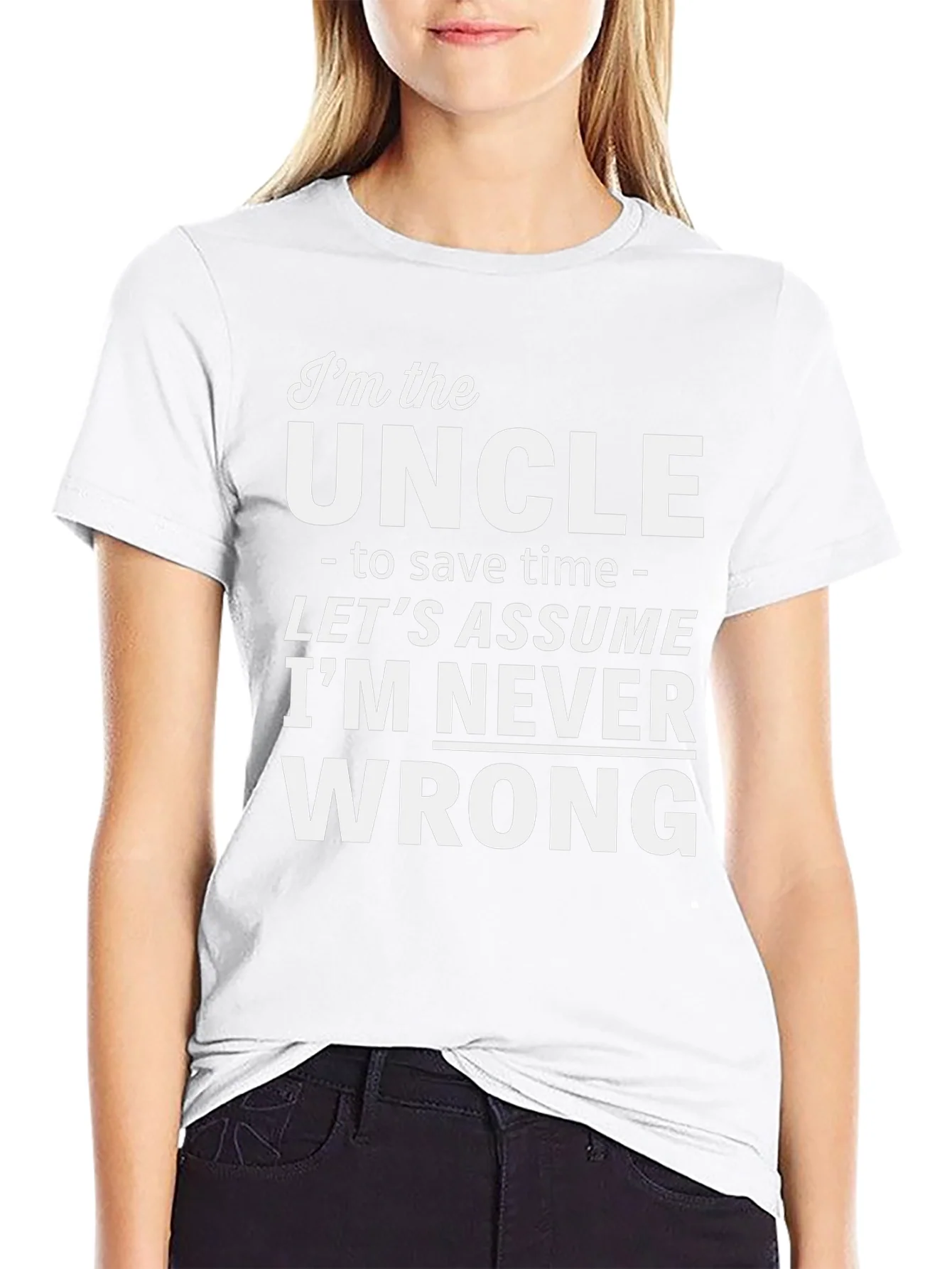 Im the Uncle Funny Slogan T-Shirt