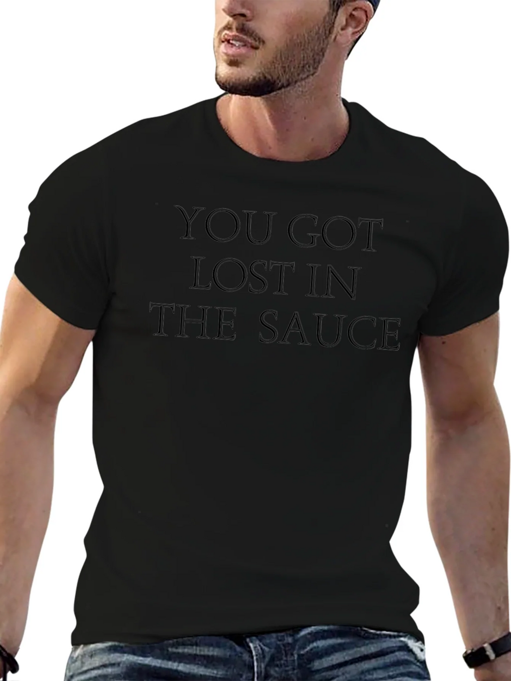 Lost in the Sauce T-Shirt - Funny Slogan Tee