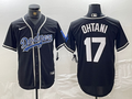 Men's Los Angeles Dodgers Joe Kelly #17 Black Replica Player jersey
