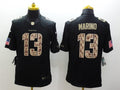 Men's Miami Dolphins #13 Dan Marino Black Game jersey